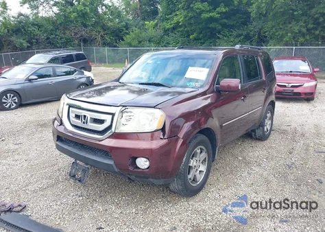 2009 Honda Pilot Touring from USA, damaged, VIN 5FNYF48999B034805